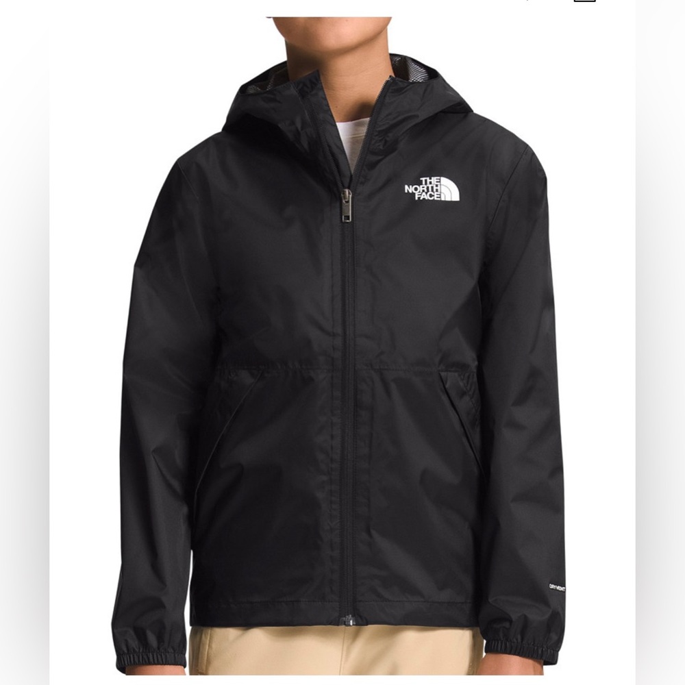 North Face Rain Jacket Black XL